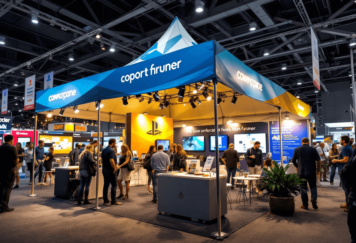 Tente d’exposition grand format modulaire